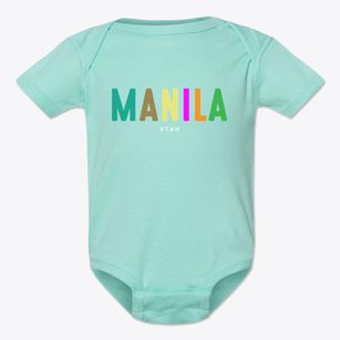Manila Utah Color Pop Baby Onesie