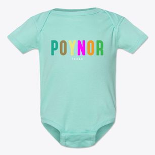 Poynor Texas Color Pop Baby Onesie