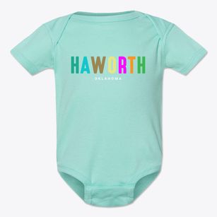 Haworth Oklahoma Color Pop Baby Onesie