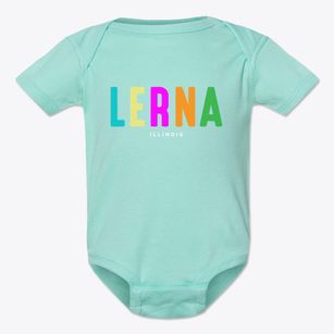 Lerna Illinois Color Pop Baby Onesie