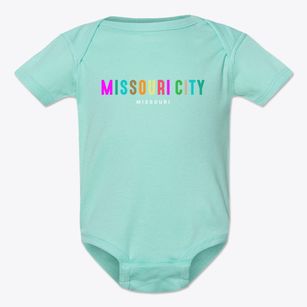 Missouri City Missouri Color Pop Baby Onesie