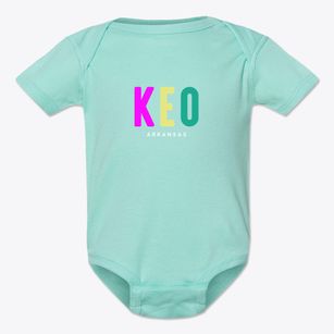 Keo Arkansas Color Pop Baby Onesie