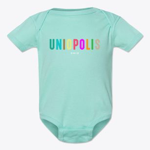 Uniopolis Ohio Color Pop Baby Onesie