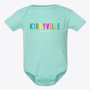 Kirbyville Missouri Color Pop Baby Onesie