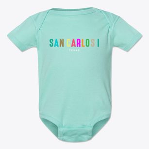 San Carlos I Texas Color Pop Baby Onesie