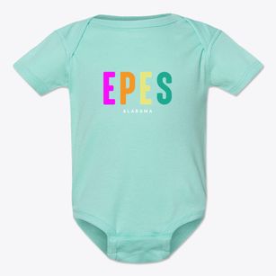 Epes Alabama Color Pop Baby Onesie