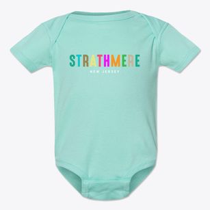 Strathmere New Jersey Color Pop Baby Onesie