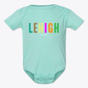 Lehigh Kansas Color Pop Baby Onesie