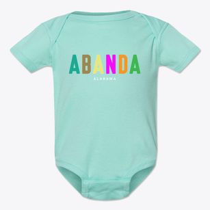 Abanda Alabama Color Pop Baby Onesie