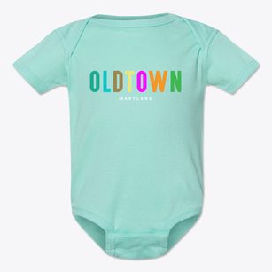 Oldtown Maryland Color Pop Baby Onesie