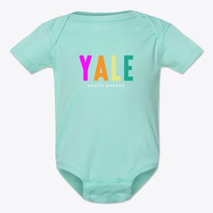 Yale South Dakota Color Pop Baby Onesie