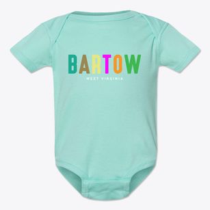 Bartow West Virginia Color Pop Baby Onesie
