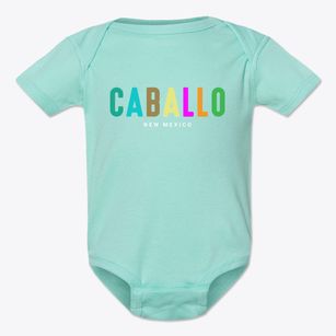 Caballo New Mexico Color Pop Baby Onesie