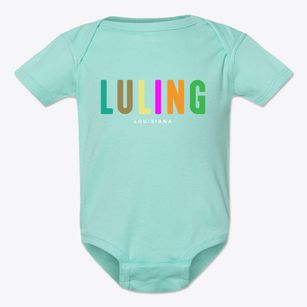 Luling Louisiana Color Pop Baby Onesie