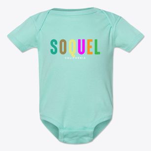 Soquel California Color Pop Baby Onesie