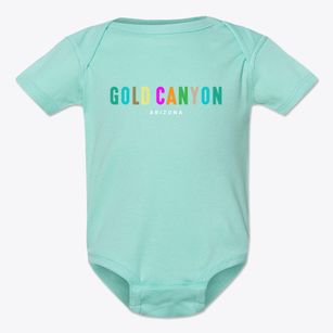 Gold Canyon Arizona Color Pop Baby Onesie