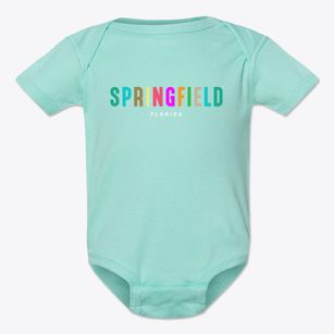Springfield Florida Color Pop Baby Onesie