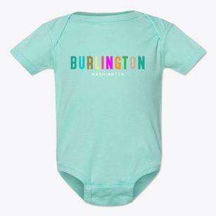 Burlington Washington Color Pop Baby Onesie
