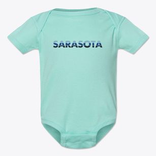 Sarasota Florida Cool Breeze Baby Onesie