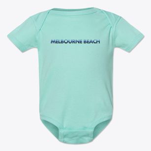 Melbourne Beach Florida Cool Breeze Baby Onesie