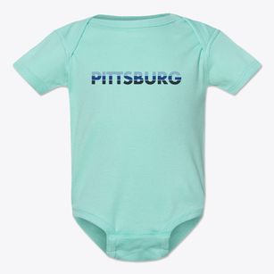 Pittsburg New Hampshire Cool Breeze Baby Onesie