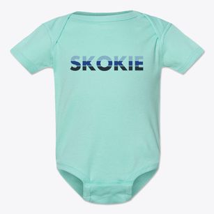 Skokie Illinois Cool Breeze Baby Onesie