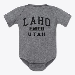 Laho Utah Classic Established Baby Onesie