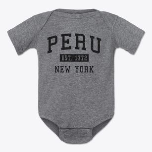 Peru New York Classic Established Baby Onesie