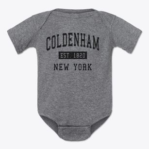Coldenham New York Classic Established Baby Onesie