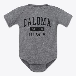 Caloma Iowa Classic Established Baby Onesie