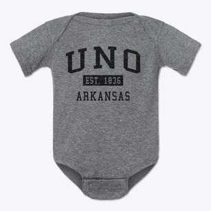 Uno Arkansas Classic Established Baby Onesie