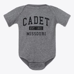 Cadet Missouri Classic Established Baby Onesie