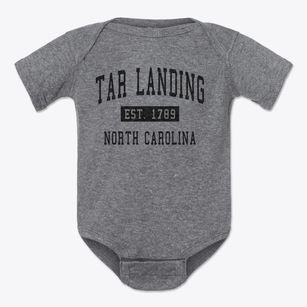 Tar Landing North Carolina Classic Established Baby Onesie
