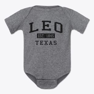 Leo Texas Classic Established Baby Onesie