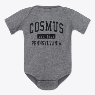 Cosmus Pennsylvania Classic Established Baby Onesie