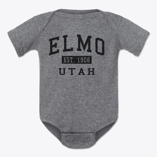 Elmo Utah Classic Established Baby Onesie