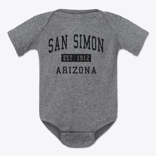 San Simon Arizona Classic Established Baby Onesie