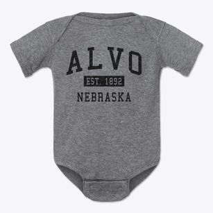Alvo Nebraska Classic Established Baby Onesie