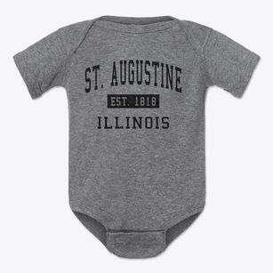 St. Augustine Illinois Classic Established Baby Onesie