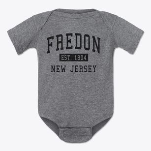 Fredon New Jersey Classic Established Baby Onesie