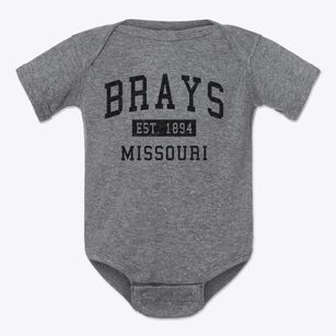 Brays Missouri Classic Established Baby Onesie
