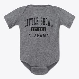 Little Shoal Alabama Classic Established Baby Onesie