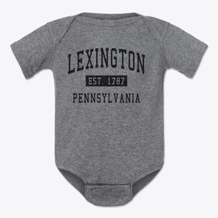 Lexington Pennsylvania Classic Established Baby Onesie