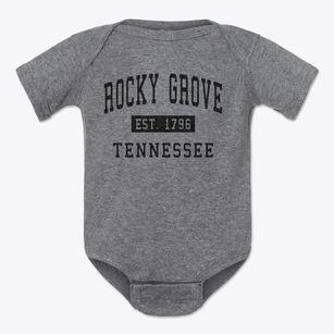 Rocky Grove Tennessee Classic Established Baby Onesie