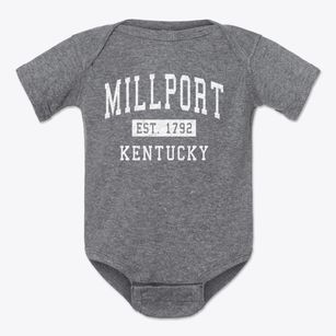 Millport Kentucky Classic Established Baby Onesie