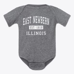 East Newbern Illinois Classic Established Baby Onesie