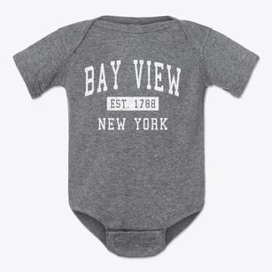 Bay View New York Classic Established Baby Onesie