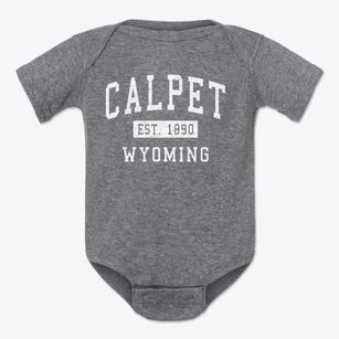 Calpet Wyoming Classic Established Baby Onesie