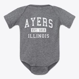 Ayers Illinois Classic Established Baby Onesie