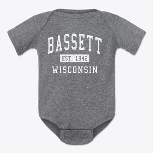 Bassett Wisconsin Classic Established Baby Onesie